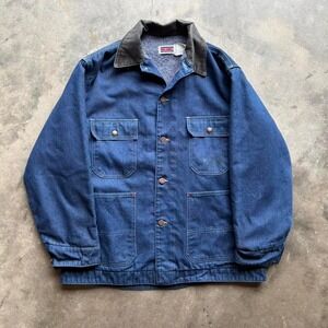 Vintage Denim blanket lined BigMac Chore Jacket